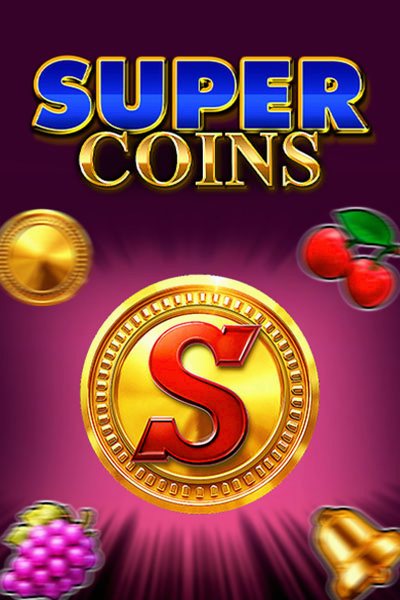 Okładka slotu SUPER COINS w lobby Cleobetra Casino
