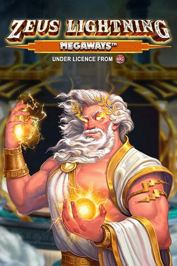 Okładka slotu Zeus Lightning MegaWays w lobby Cleobetra Casino