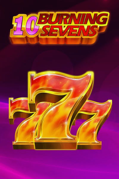 Okładka slotu 10 Burning sevens w lobby Betwest Casino